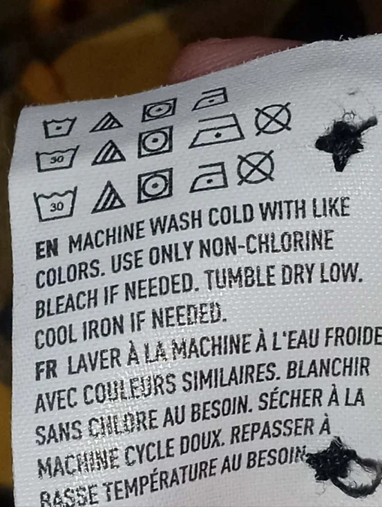 XL Classic Fit American Eagle Cabincore Yellow Black Plaid Shirt Soft Preppy Y2K - Picture 10 of 10